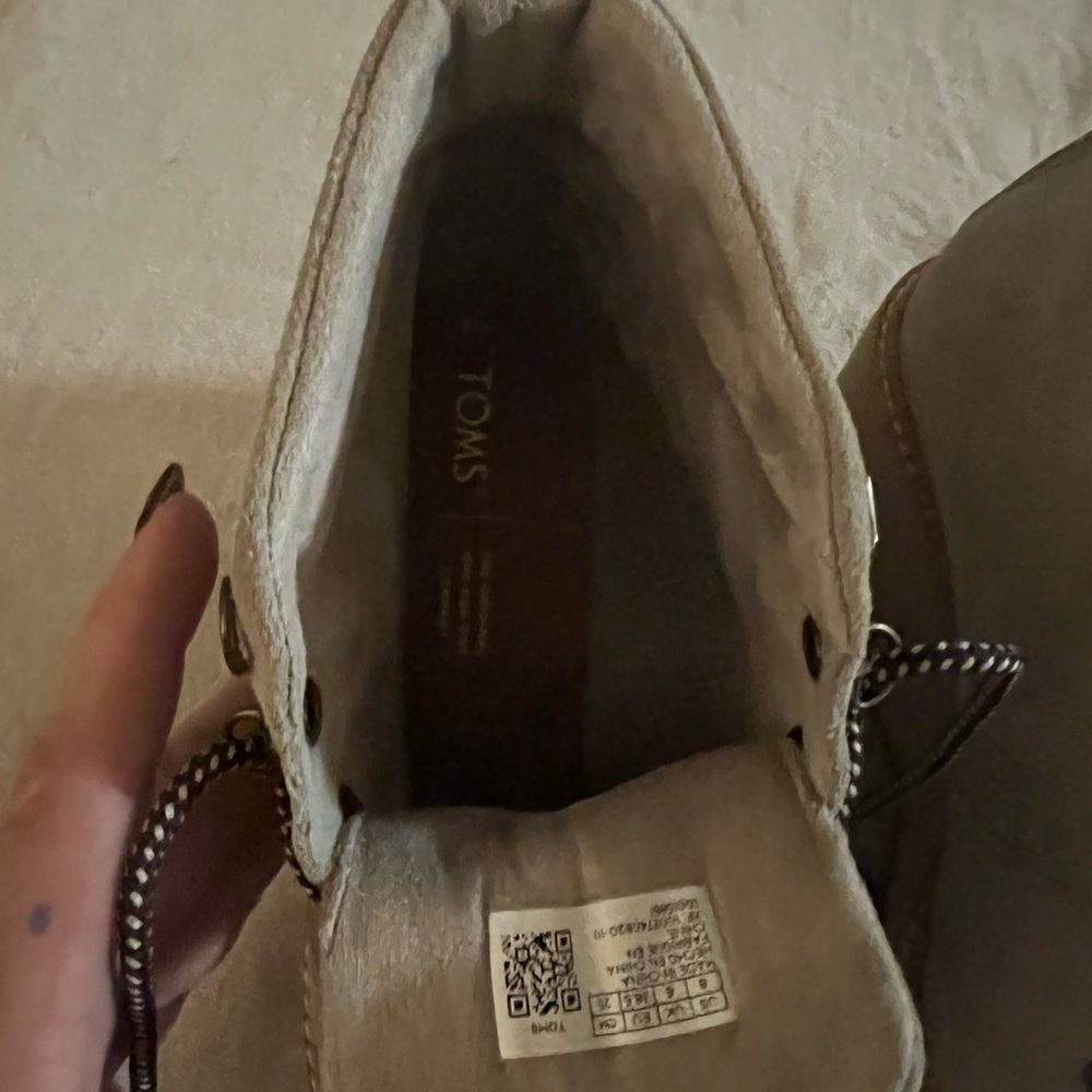 NEW Tom’s Women’s Wedge Booties size 8 - Picture 8 of 9